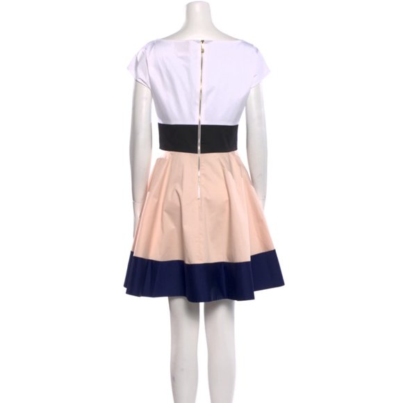 Kate Spade Colorblock Fiorella Striped Dress  - US 2 - With Dress Dustbag - Picture 2 of 6